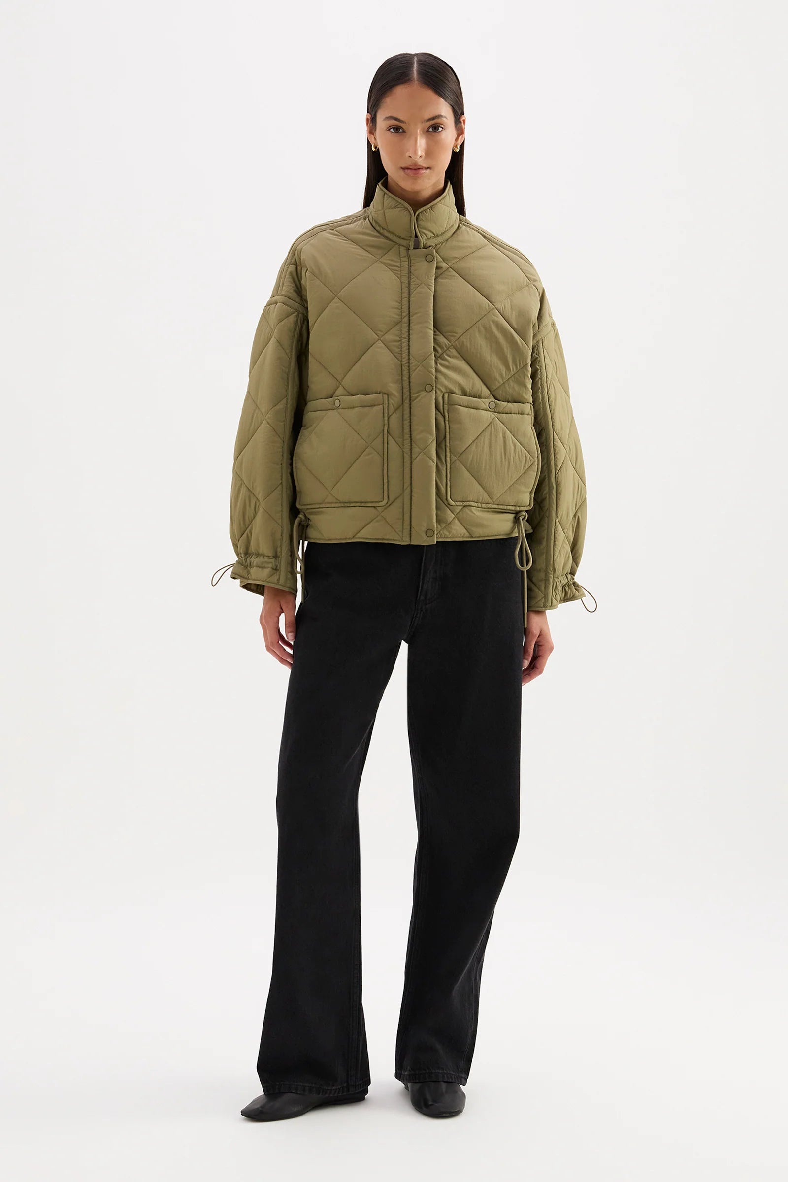 Nude Lucy Sloane Puffer Jacket - Sage