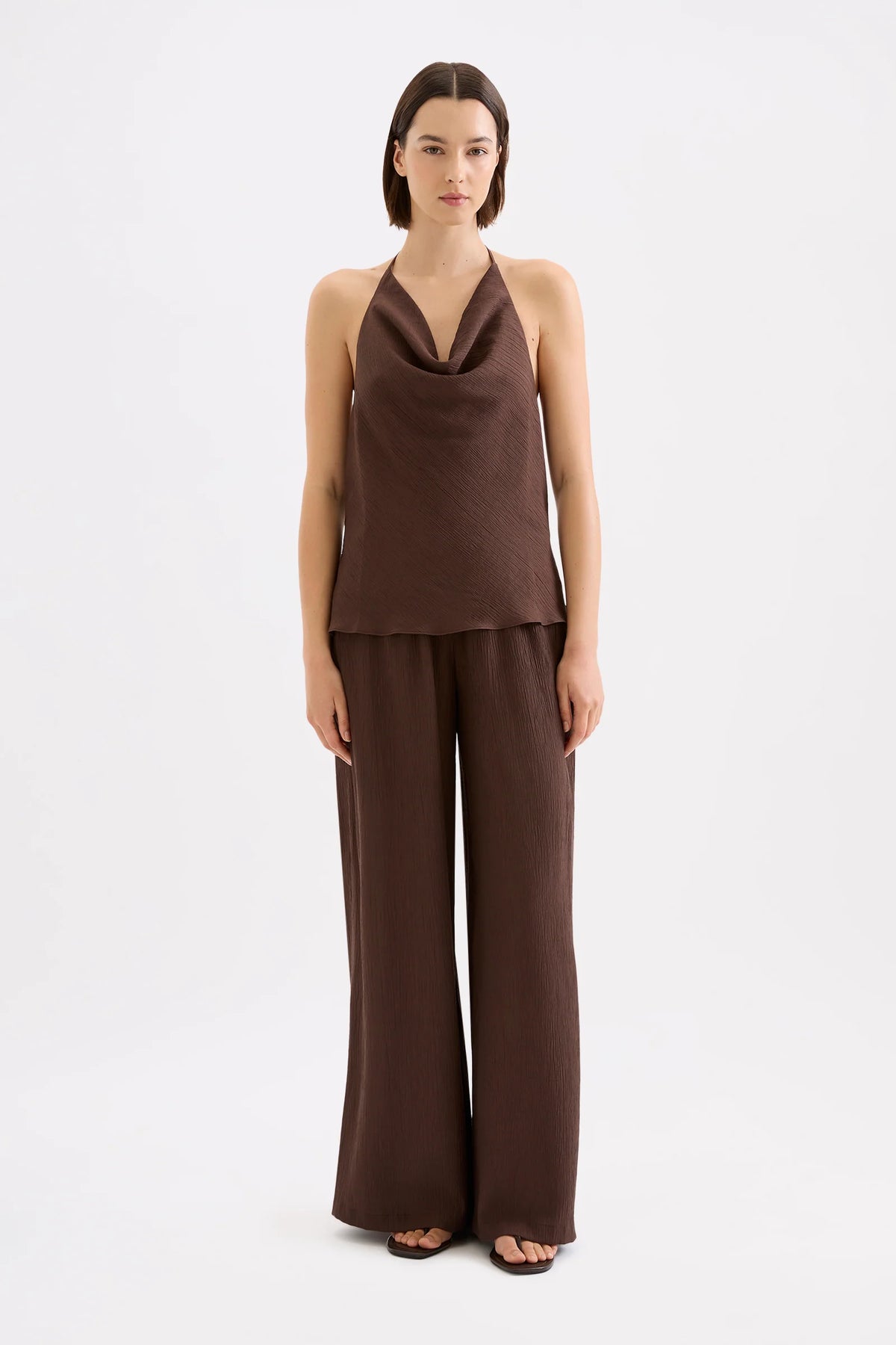 Nude Lucy Waylon Pant - Chocolate