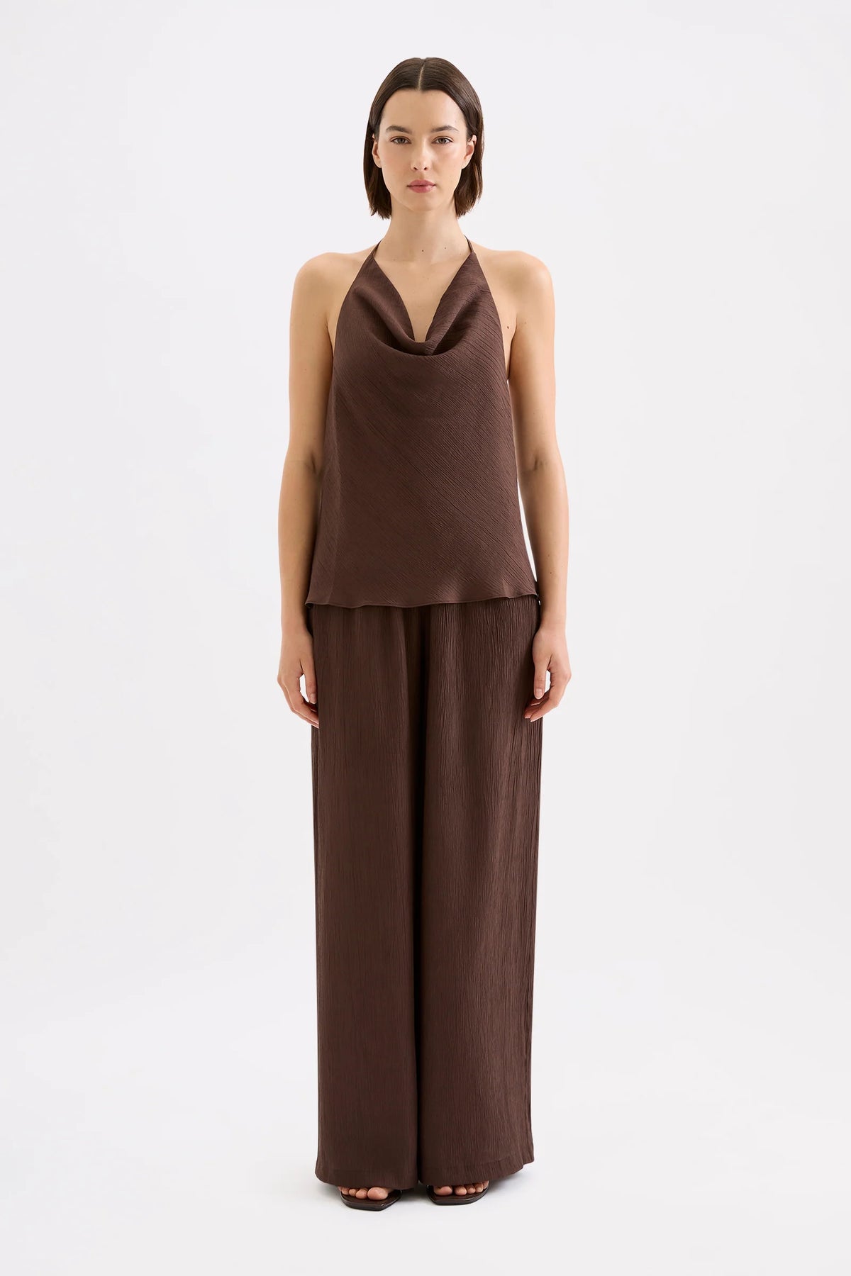 Nude Lucy Waylon Top - Chocolate