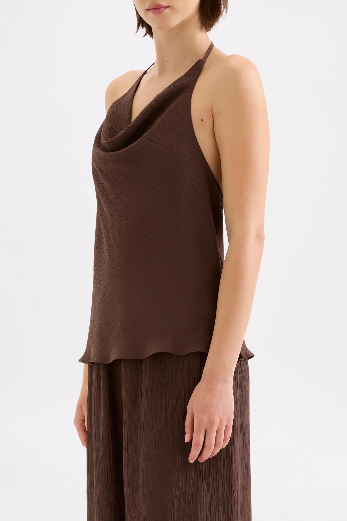 Nude Lucy Waylon Top - Chocolate
