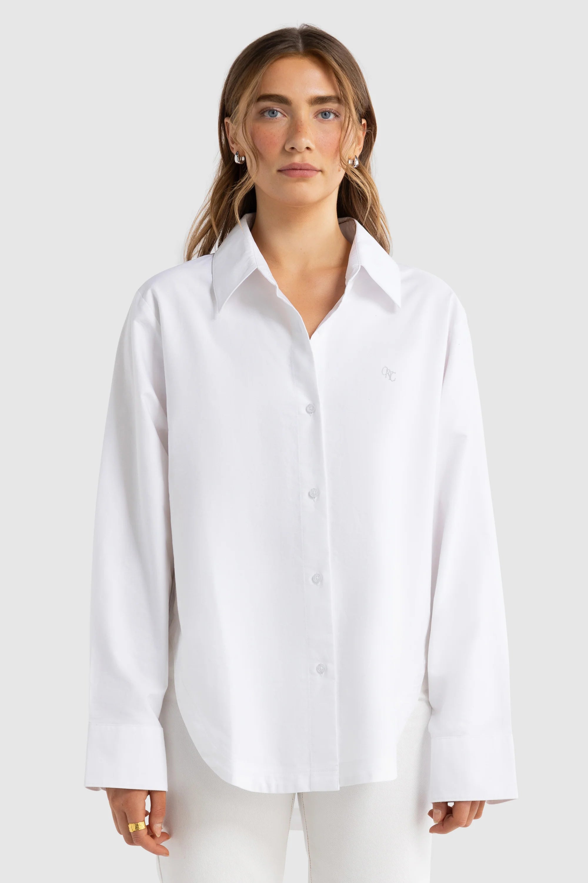 ORTC Adelaide Oxford Shirt - White