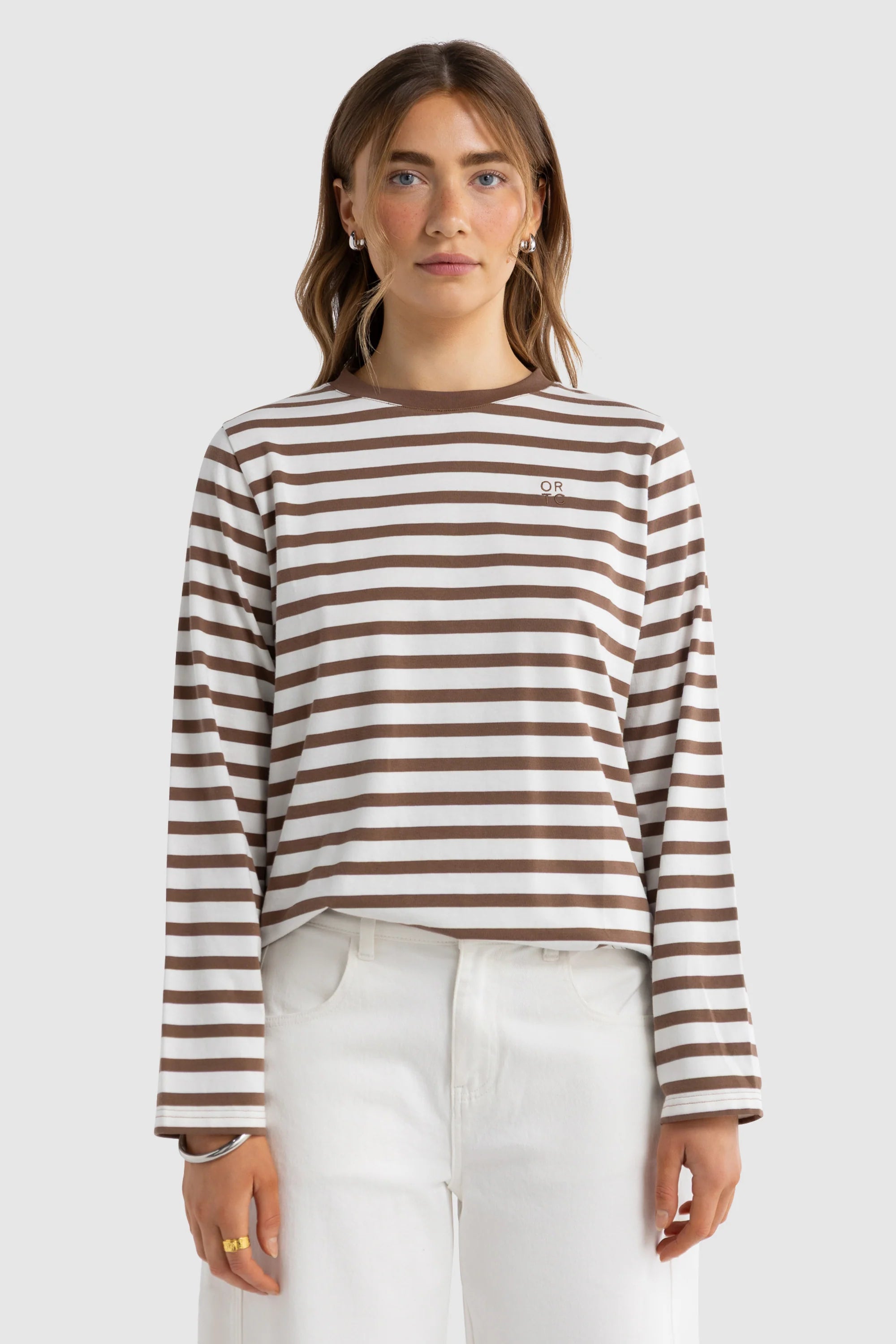 ORTC Clara Long Sleeve T-Shirt - Espresso