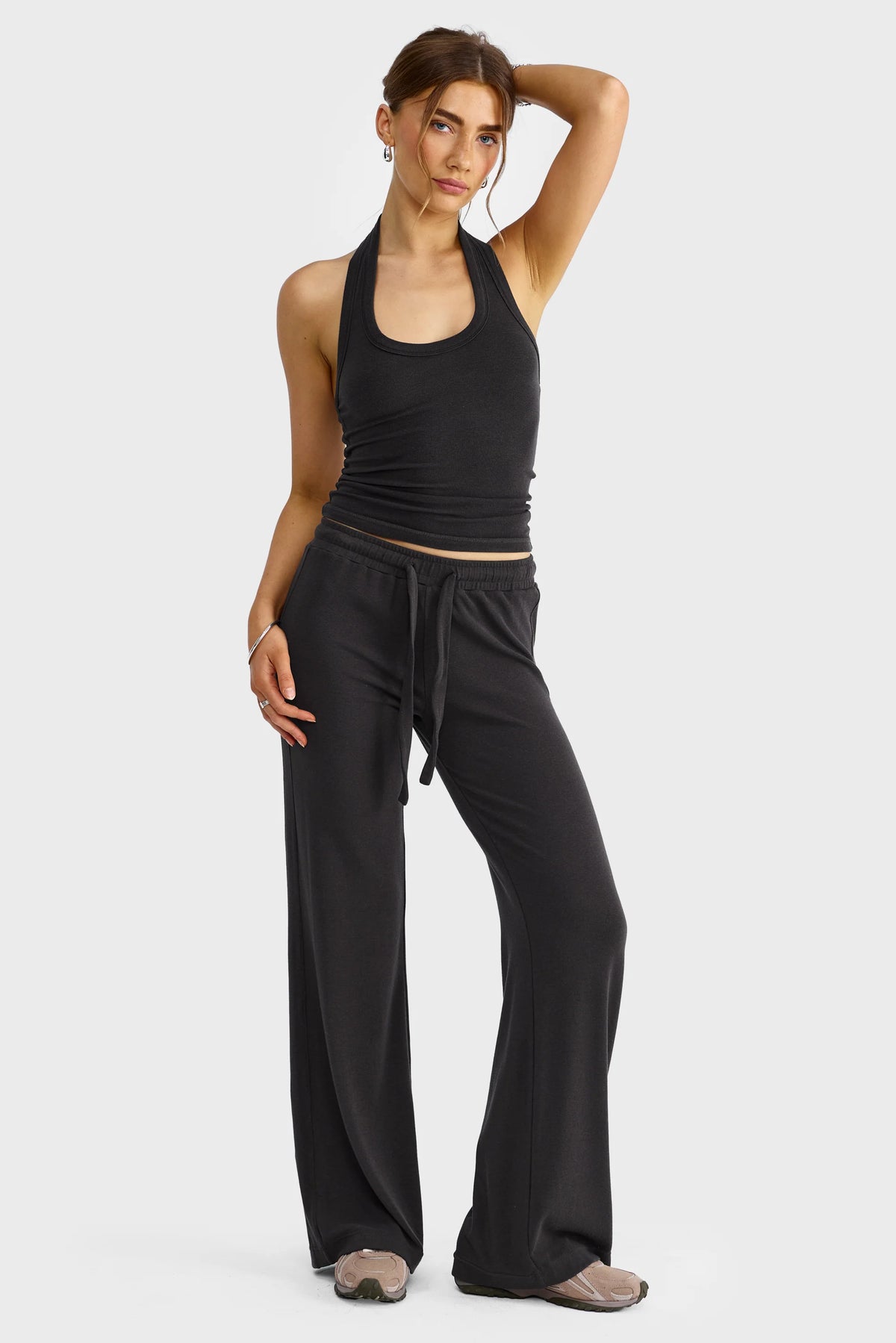 ORTC Margot Halter Tank - Black