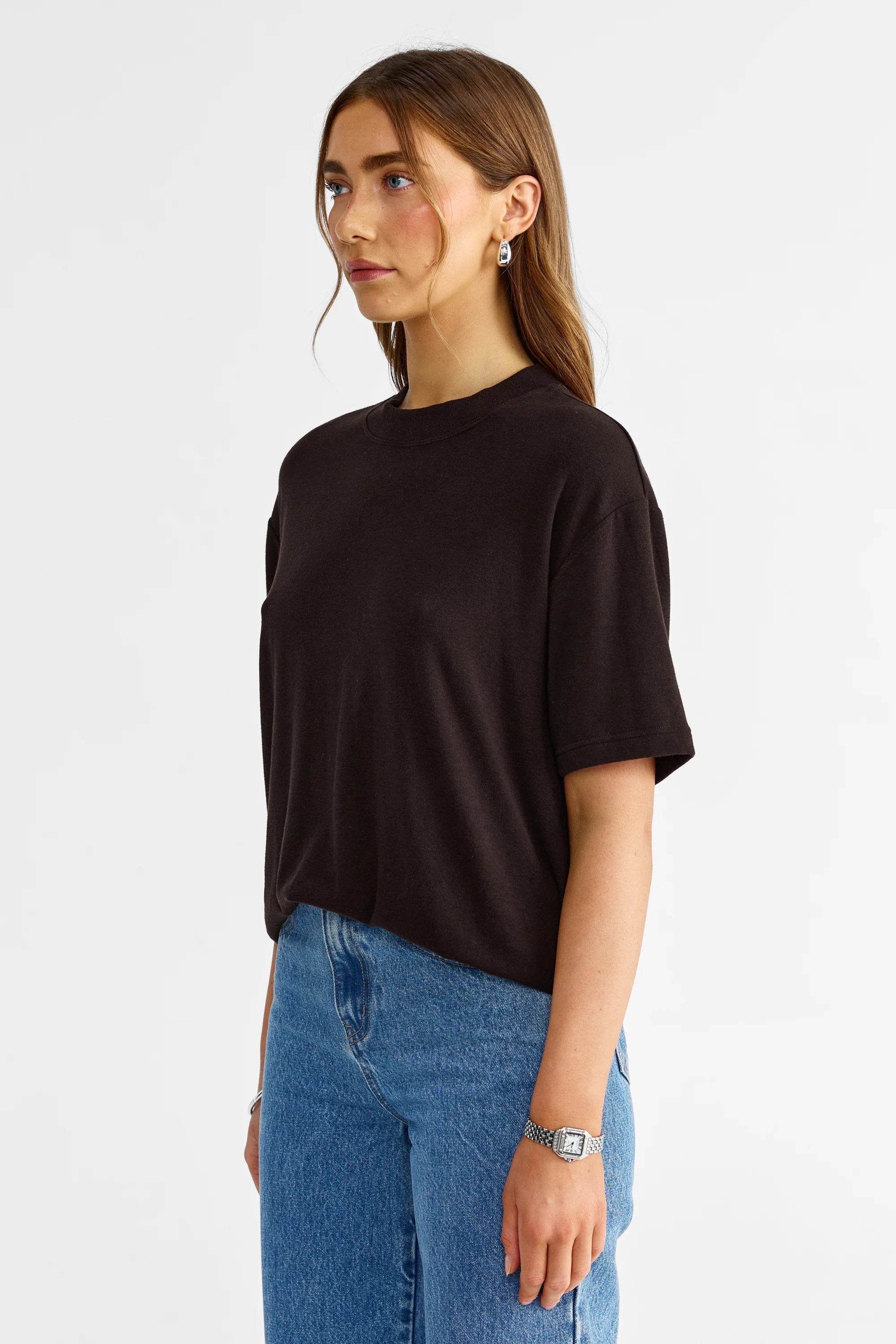 ORTC Margot Relaxed T-Shirt - Carob