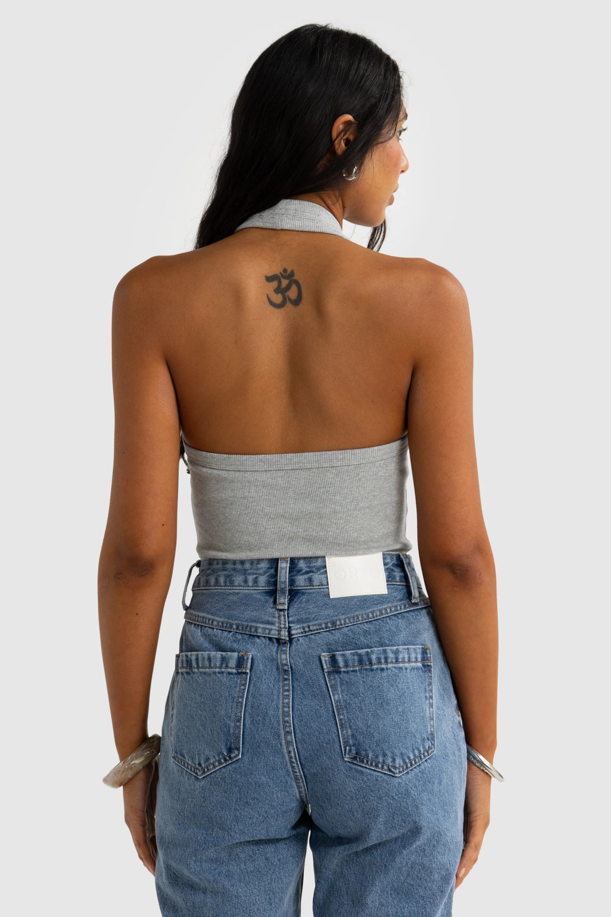 ORTC Sunday Halter Tank - Grey