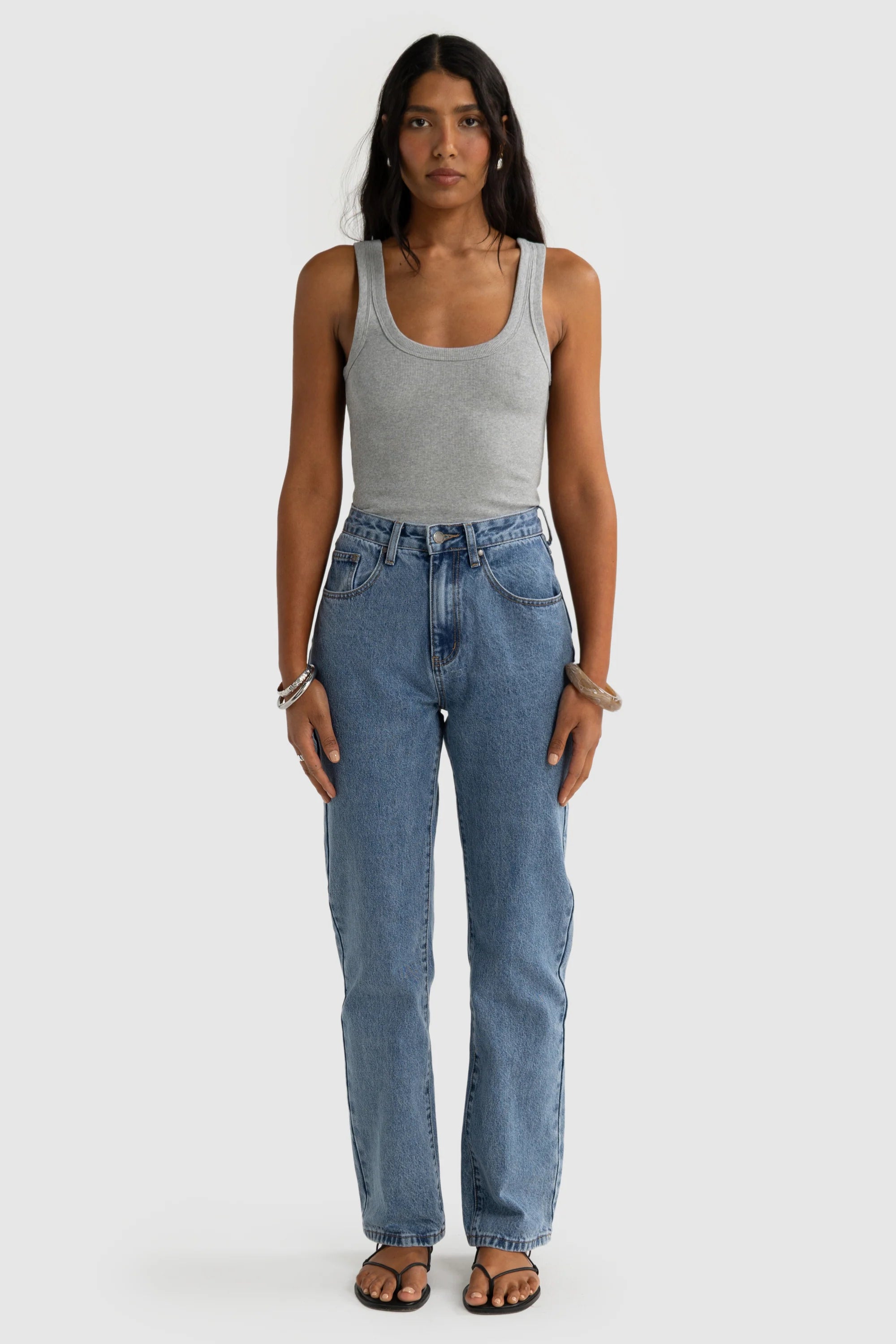 ORTC Sunday Scoop Tank - Grey Marle