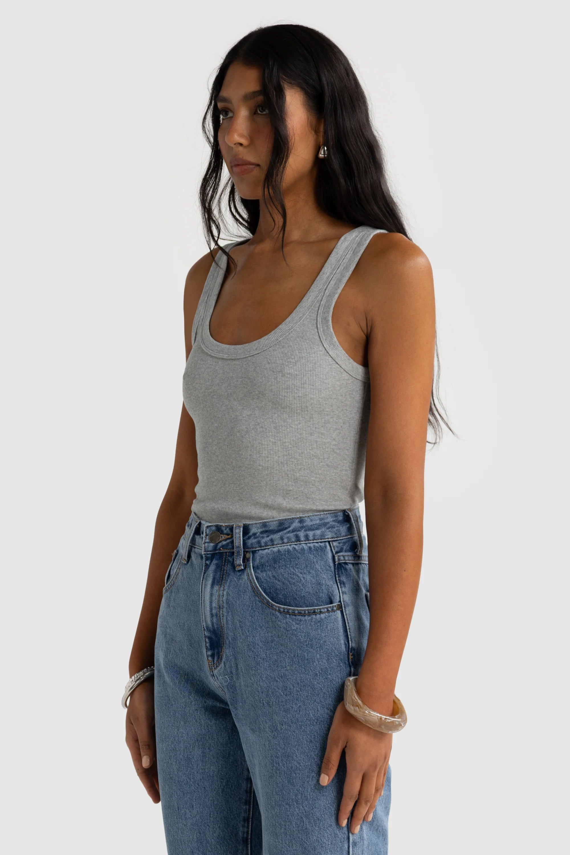 ORTC Sunday Scoop Tank - Grey Marle