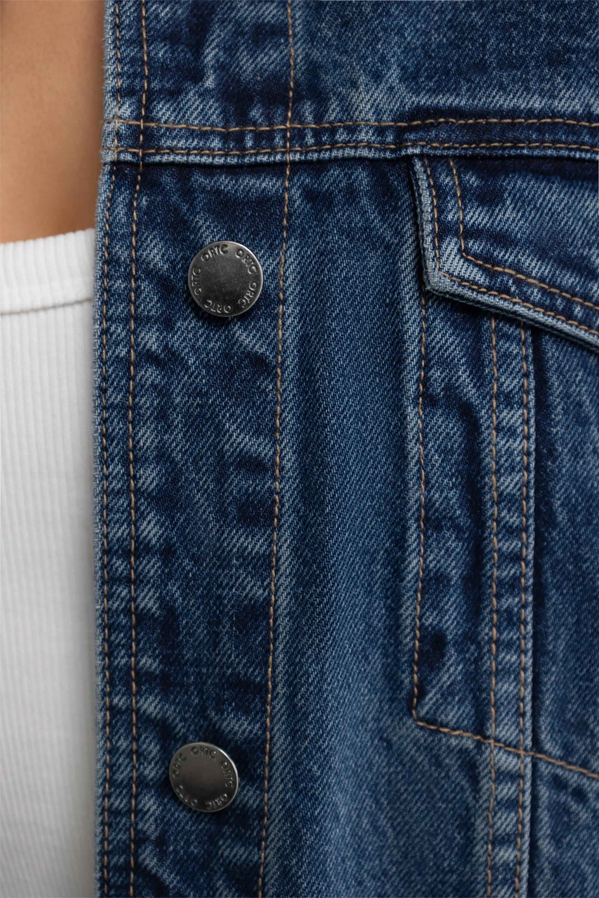 ORTC Willow Denim Oversized Jacket Indigo