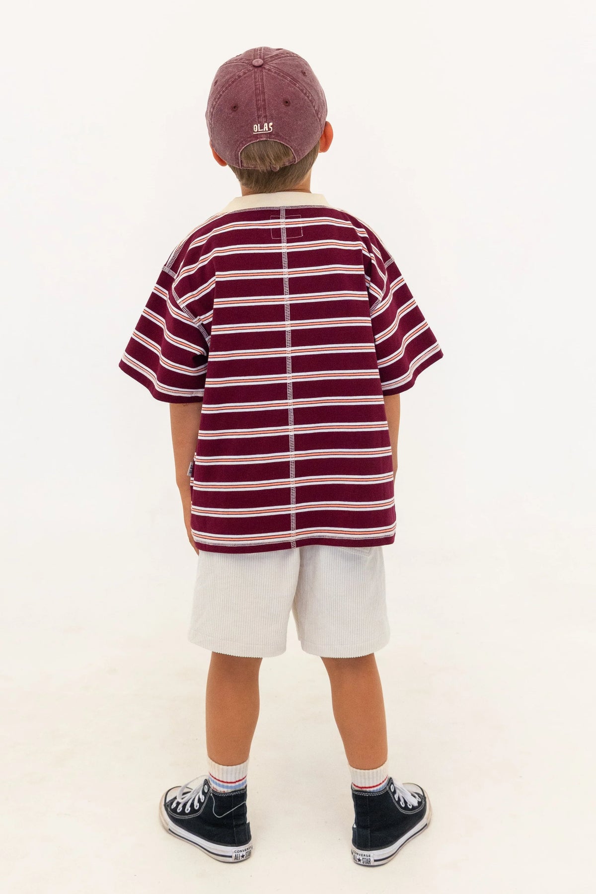 Olas Canyon Stripe Mini Tee