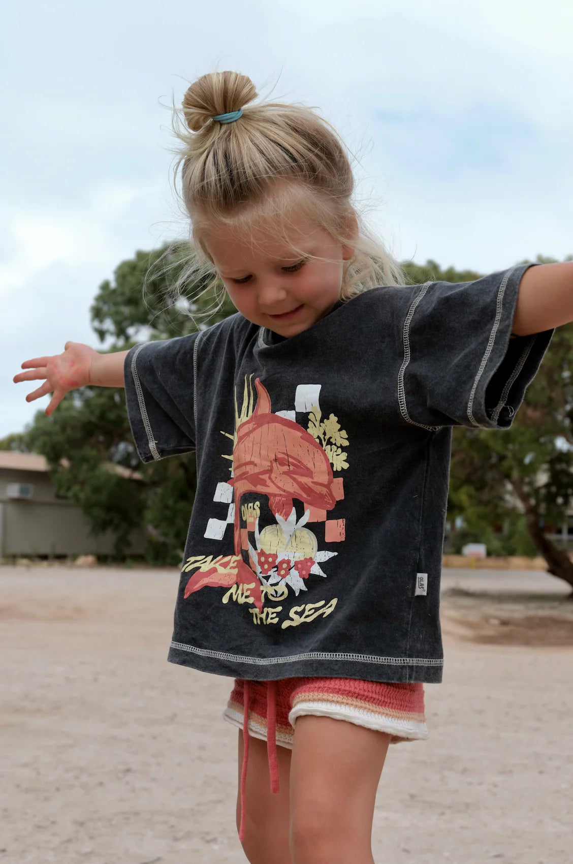 Olas Sea Calling Mini Tee