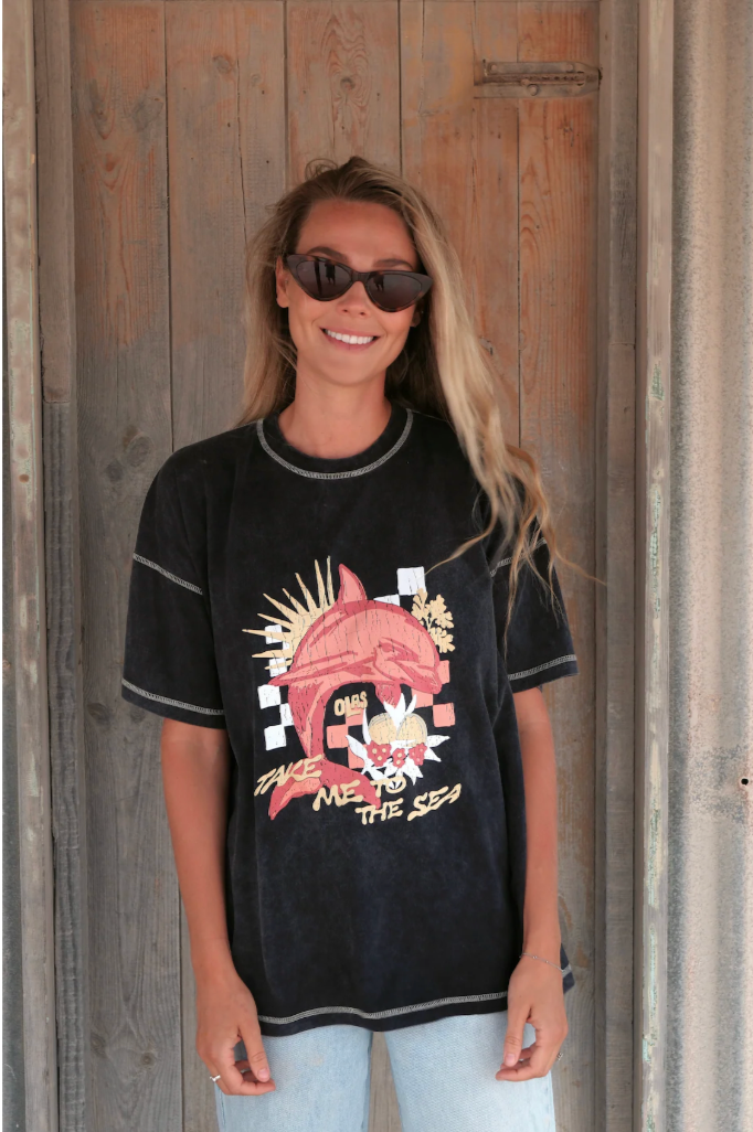 Olas Sea Calling Tee Adults