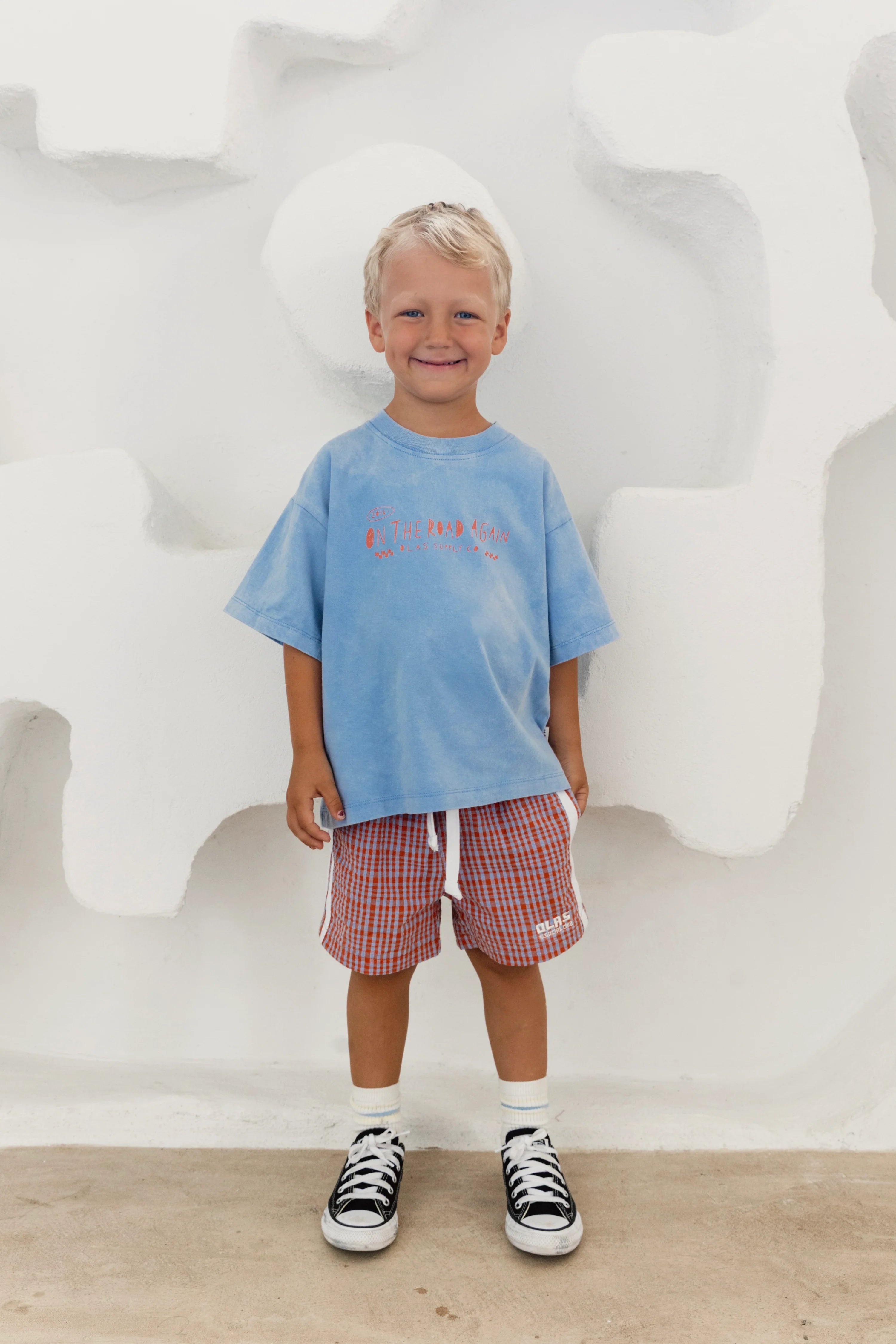 Olas Traveller Mini Tee - Blue