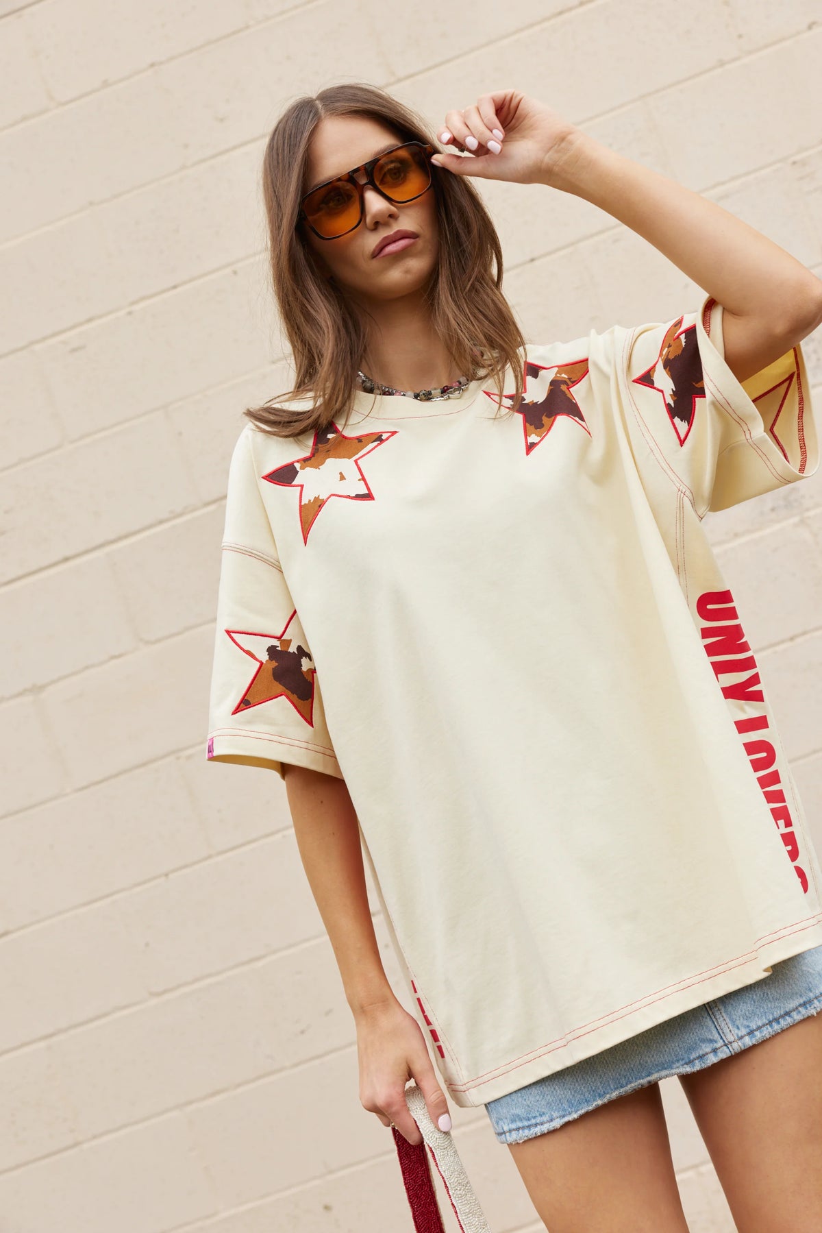 Only Lovers Left Starstruck Tee - Rodeo