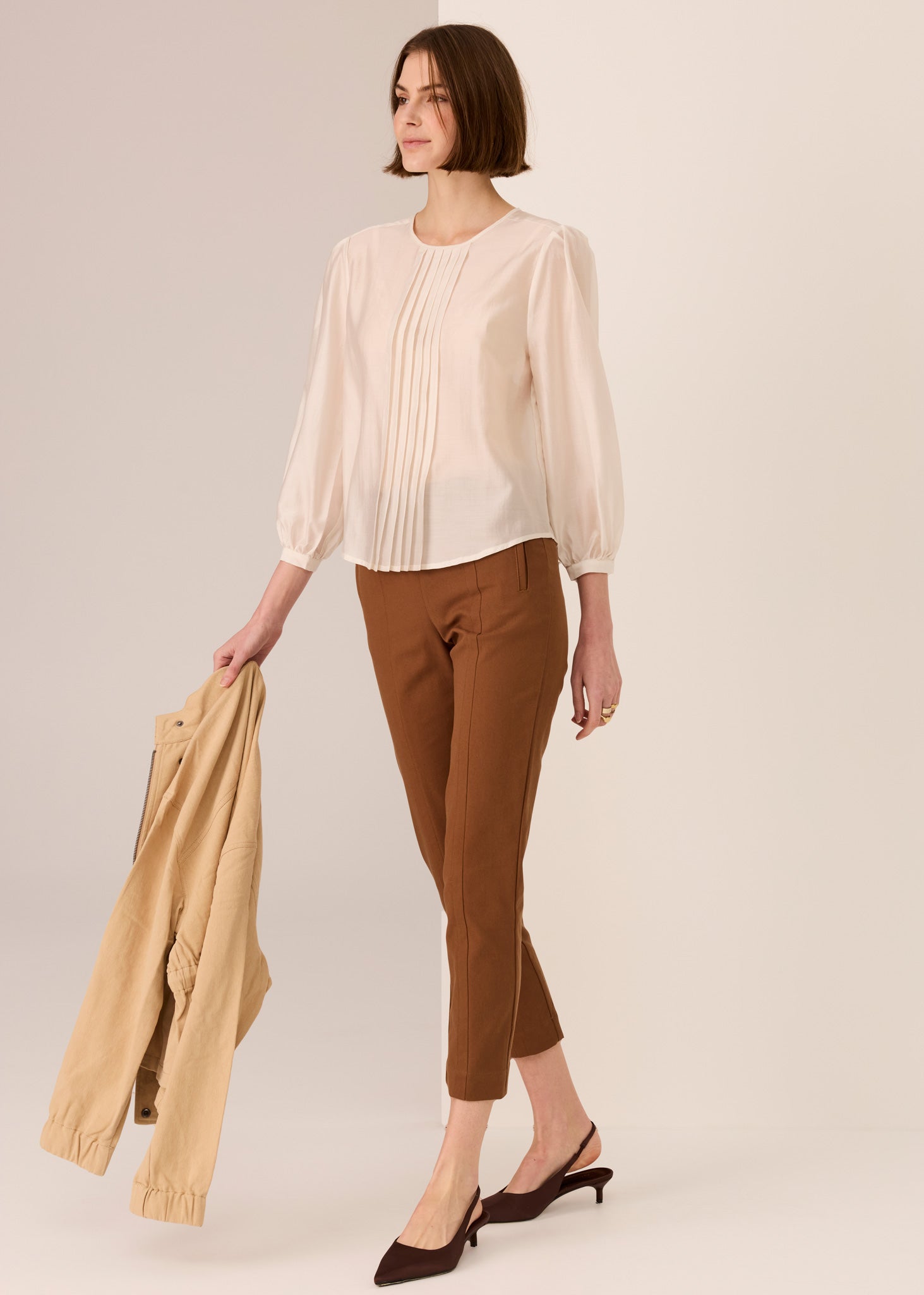POL Mae Top - Ivory