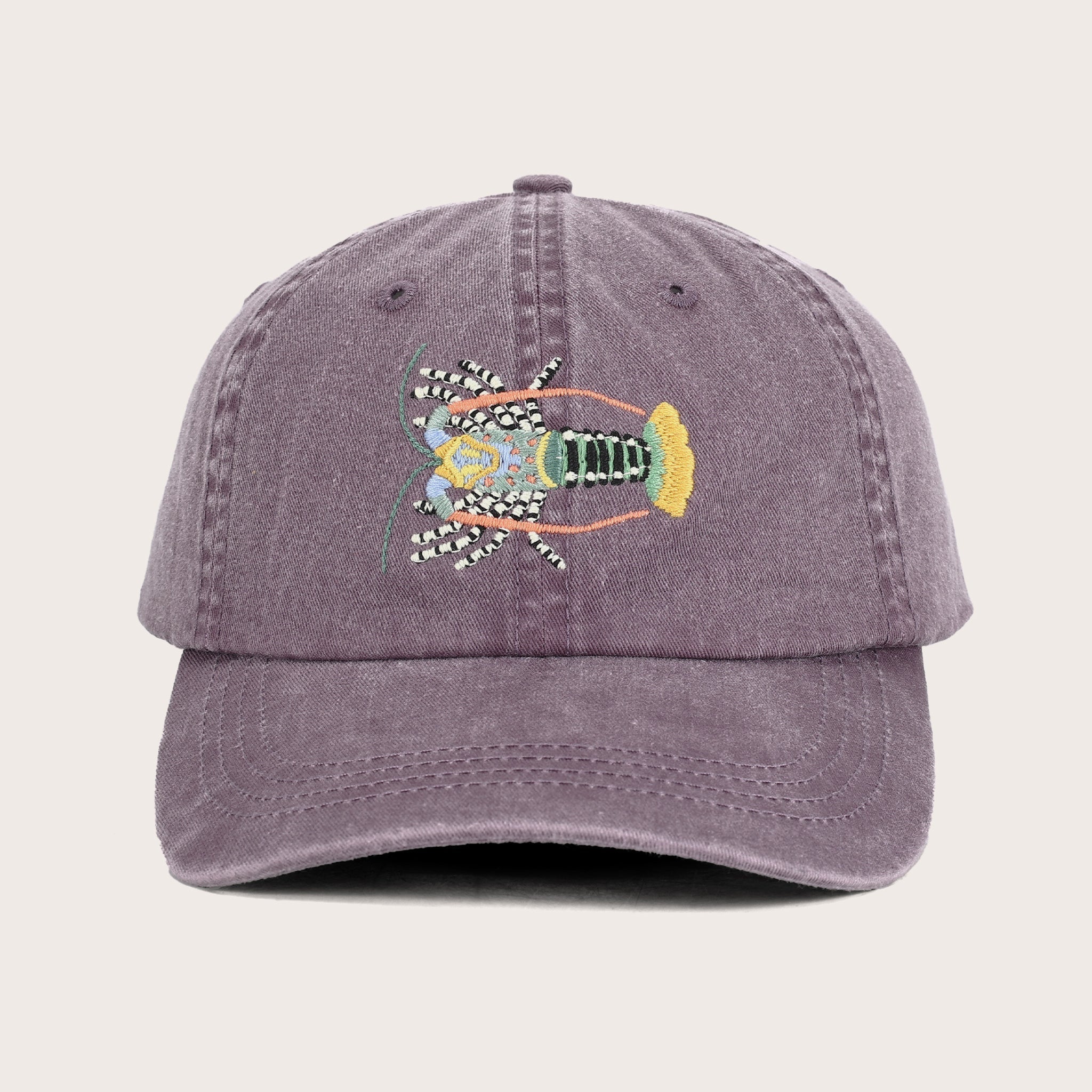 Pallion Point Tropical Rock Lobster Lid - Purple