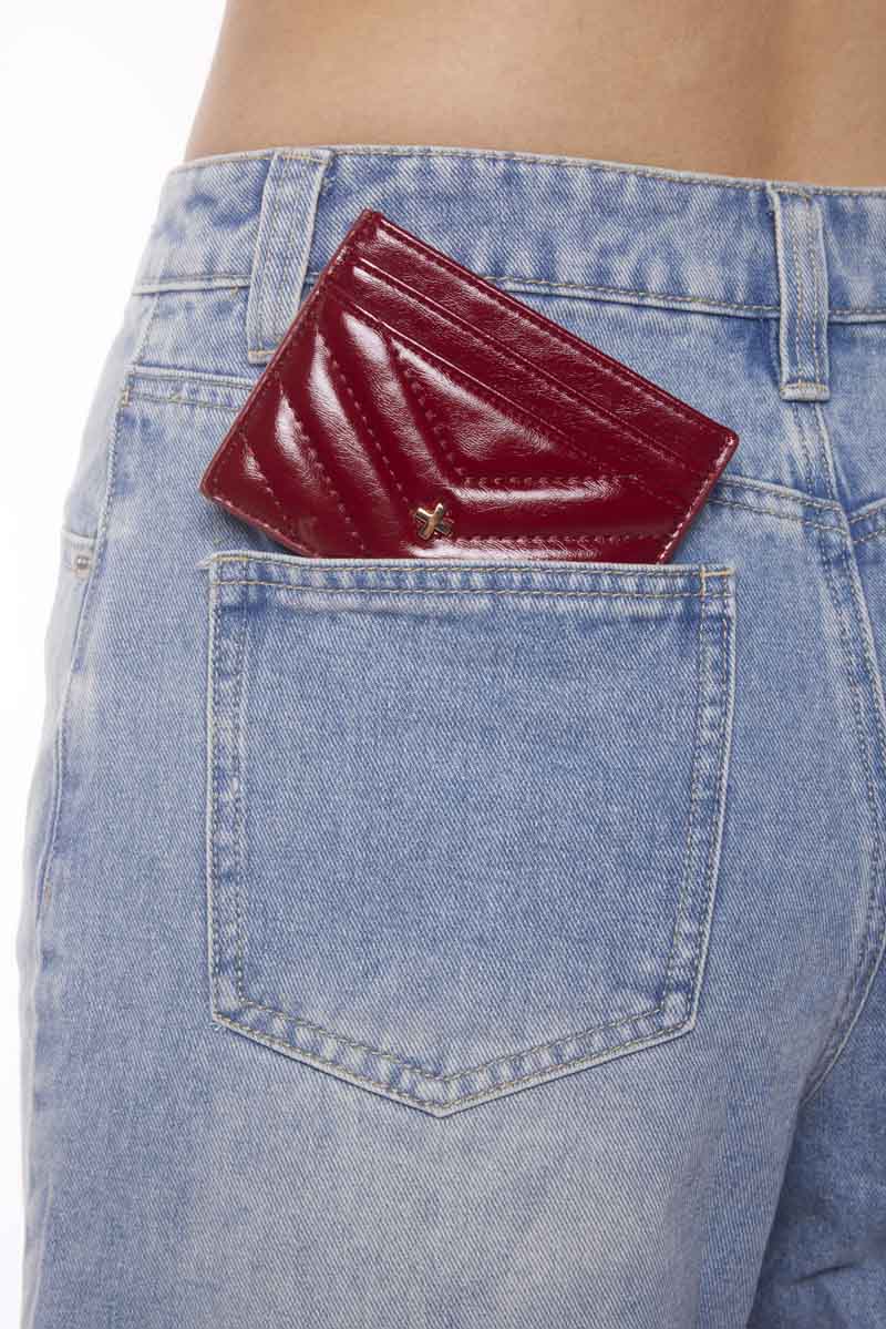 Peta + Jain Izzy Cardholder - Cherry Quilt