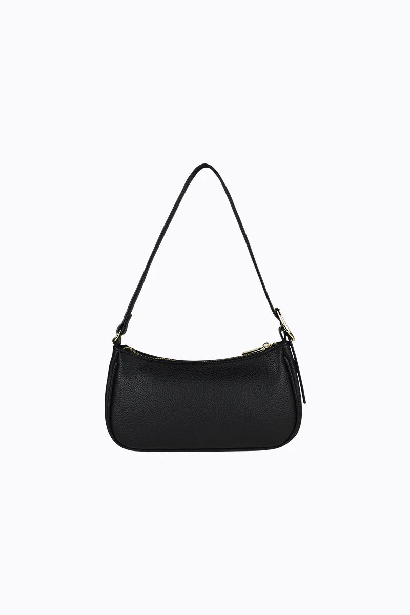 Peta + Jain Jesabel Shoulder Bag - Black Pebble/Gold