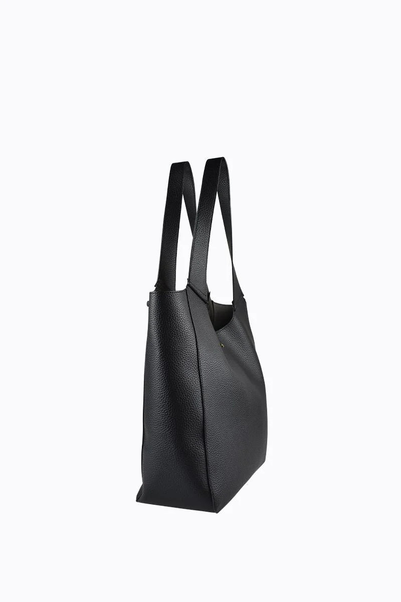 Peta + Jain Tayla Slouch Tote - Black/Gold