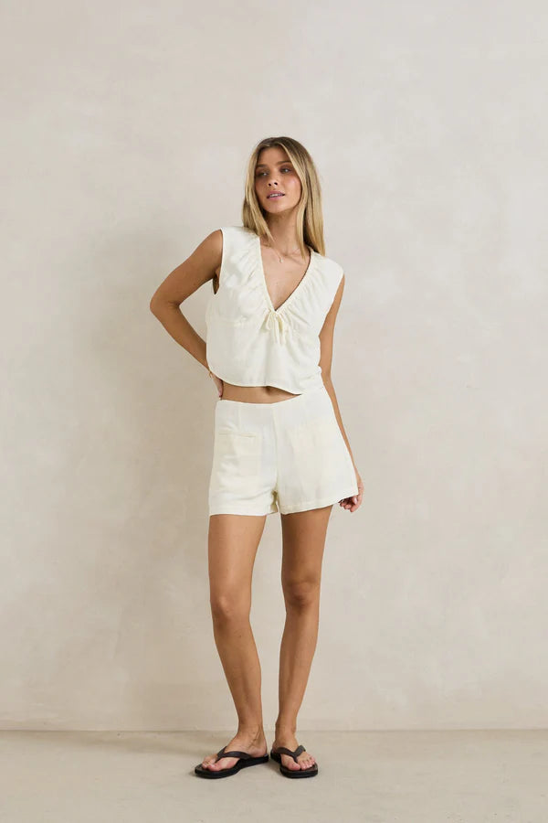 Rhythm Del Rio Short - White
