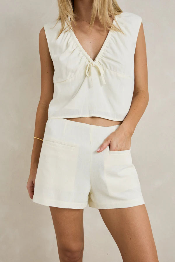 Rhythm Del Rio Short - White