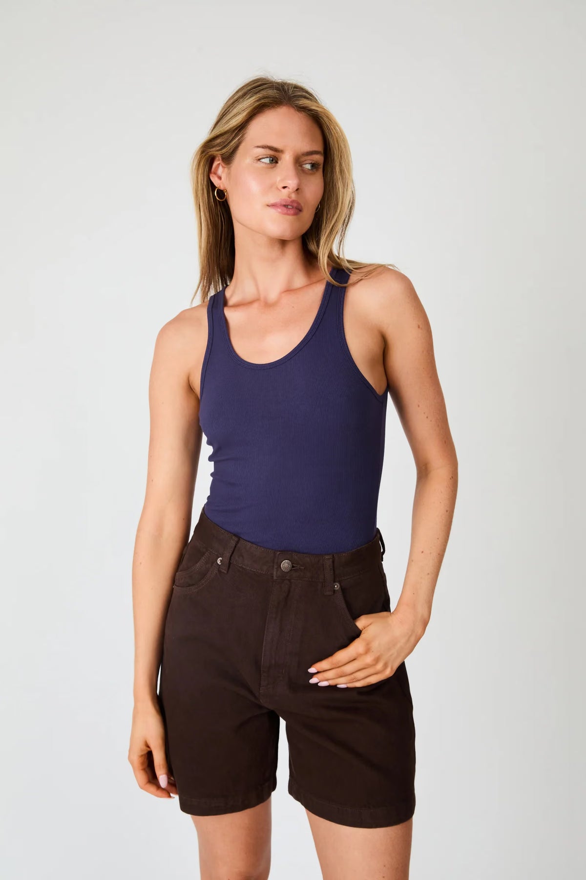 Rollas Super Mirage Short - Chocolate