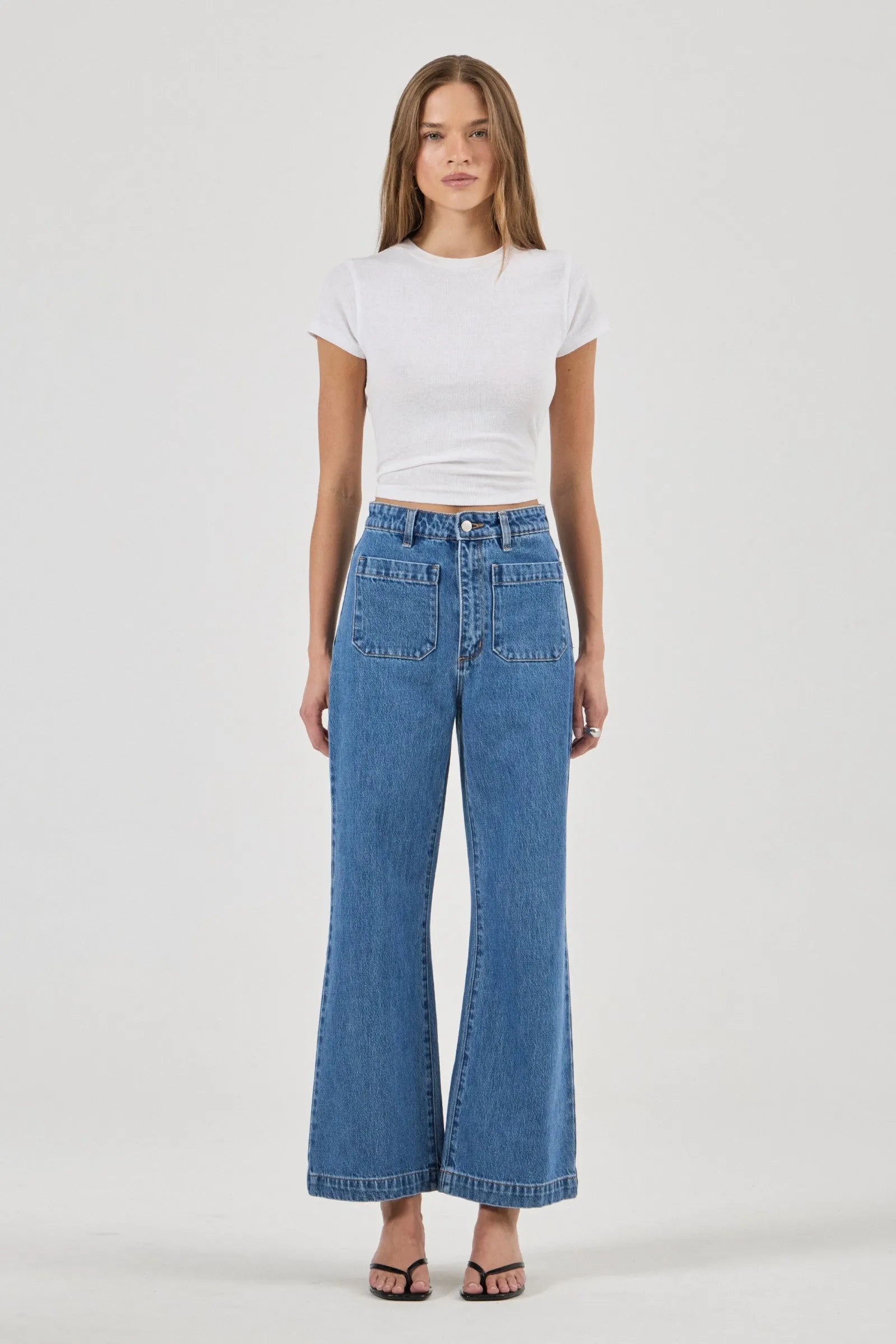 Rollas Sailor Jean - Ashley Blue