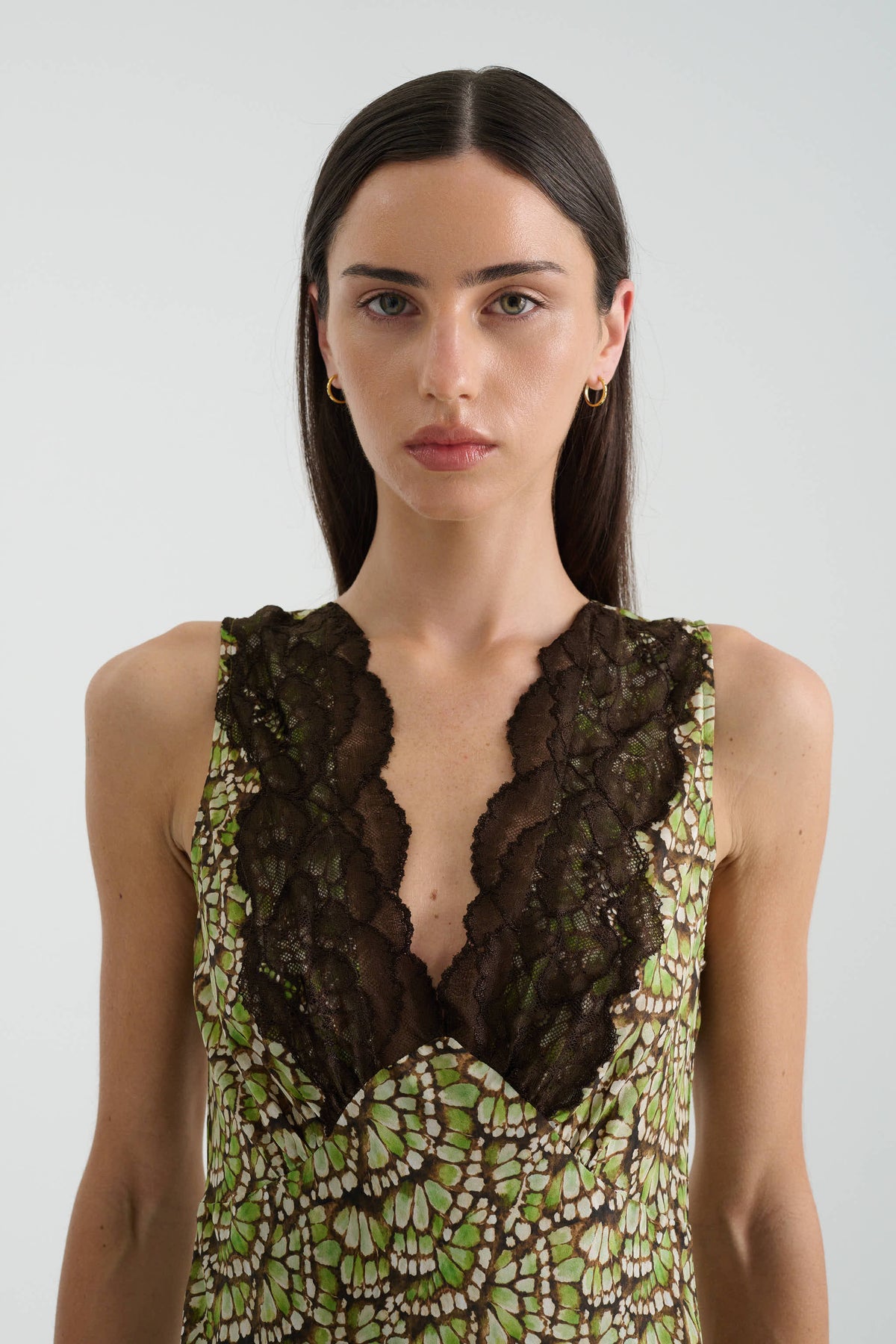 Rowie Annie Silk Mini Dress - Papillon
