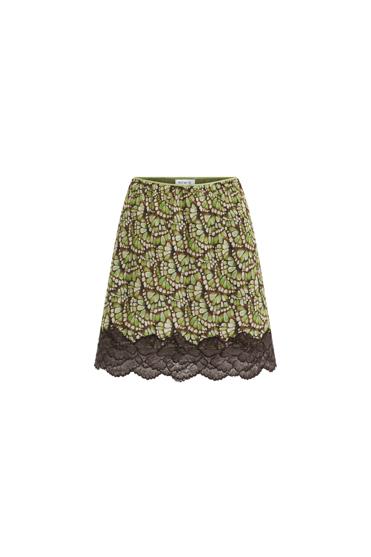 Rowie Marina Silk Mini Skirt - Papillon