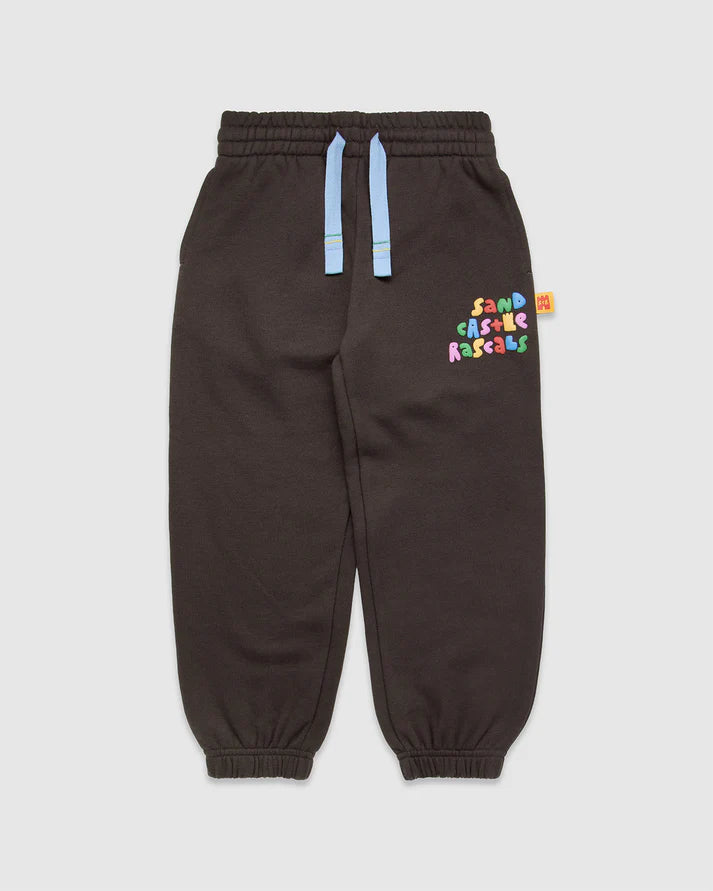 Sandcastle Rascals Tracky Dacks - Charcoal
