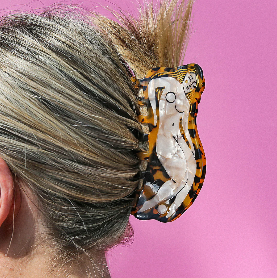 Kingston Hair Claw - Tortoise Mermaid