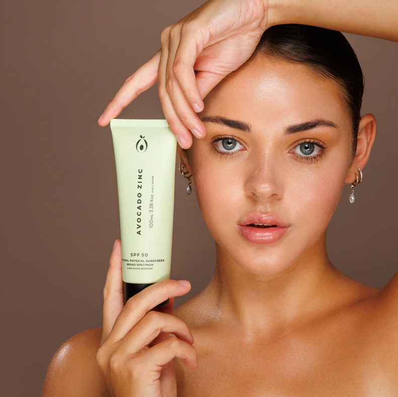 Avocado Zinc SPF 50 Natural Physical Sunscreen