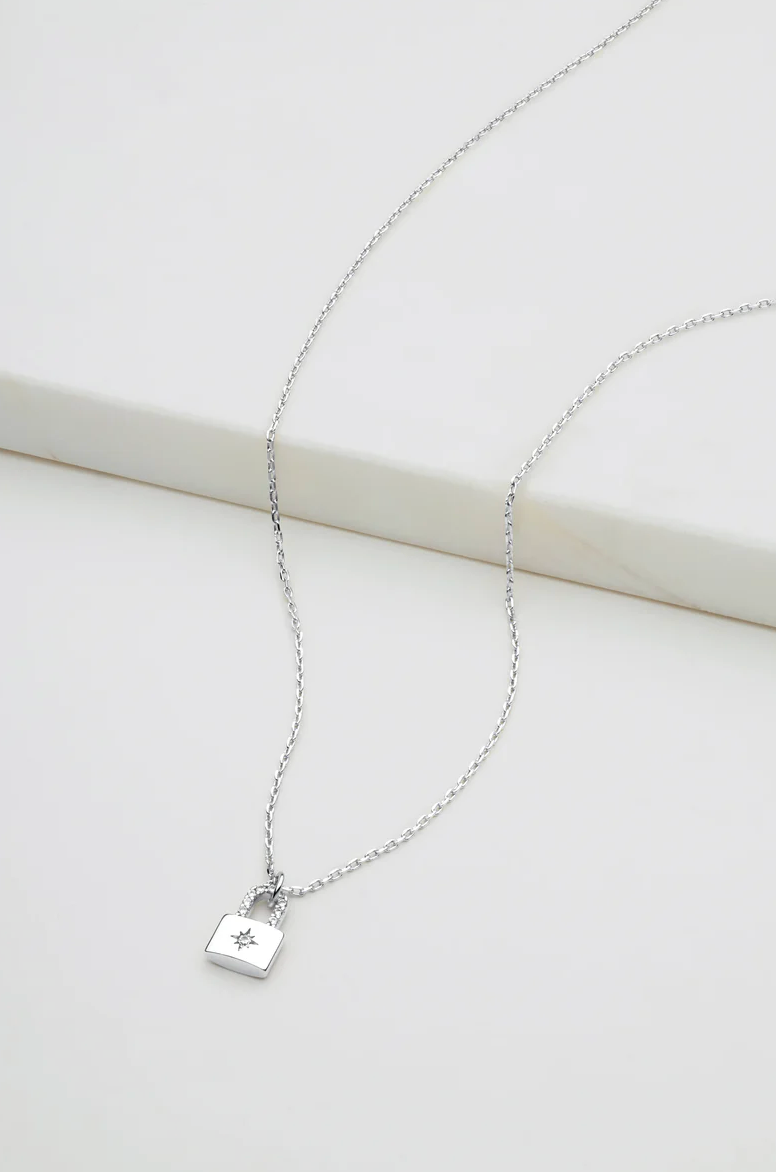 Zafino Locket Mini Necklace - Silver