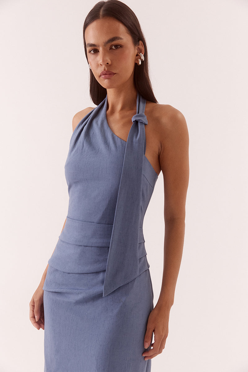 Sovere Deena Dress - Sterling Blue