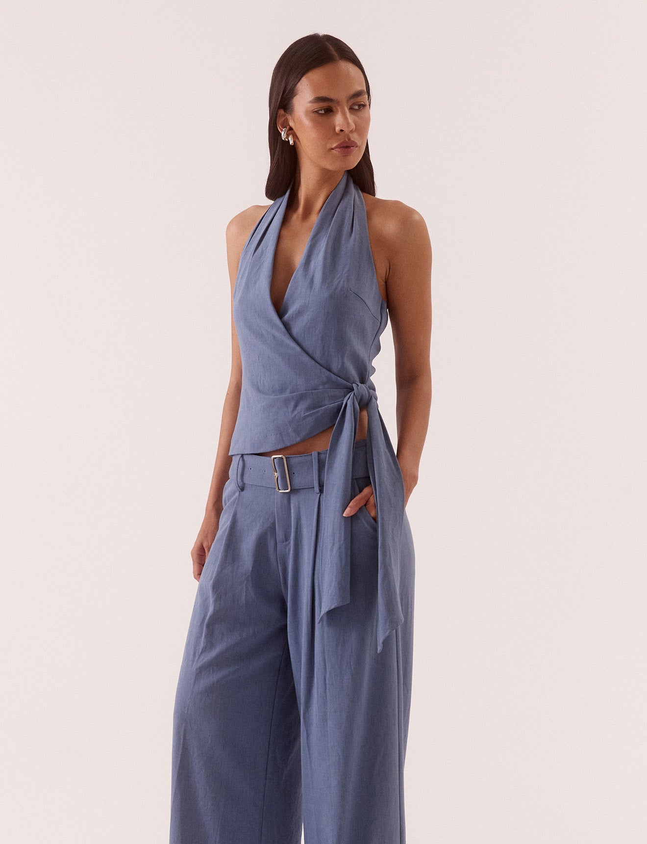 Sovere Deena Top - Sterling Blue