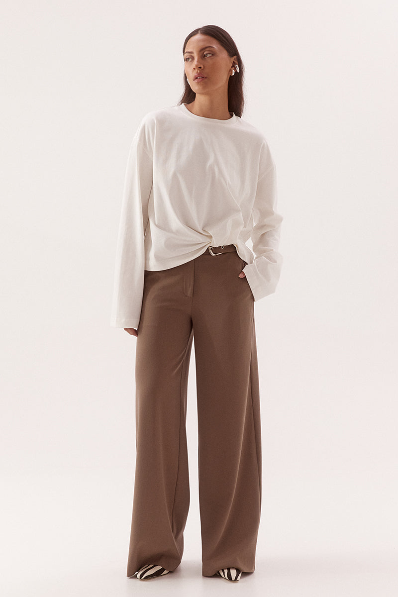 Sovere Izel Long Sleeve Top - Chalk