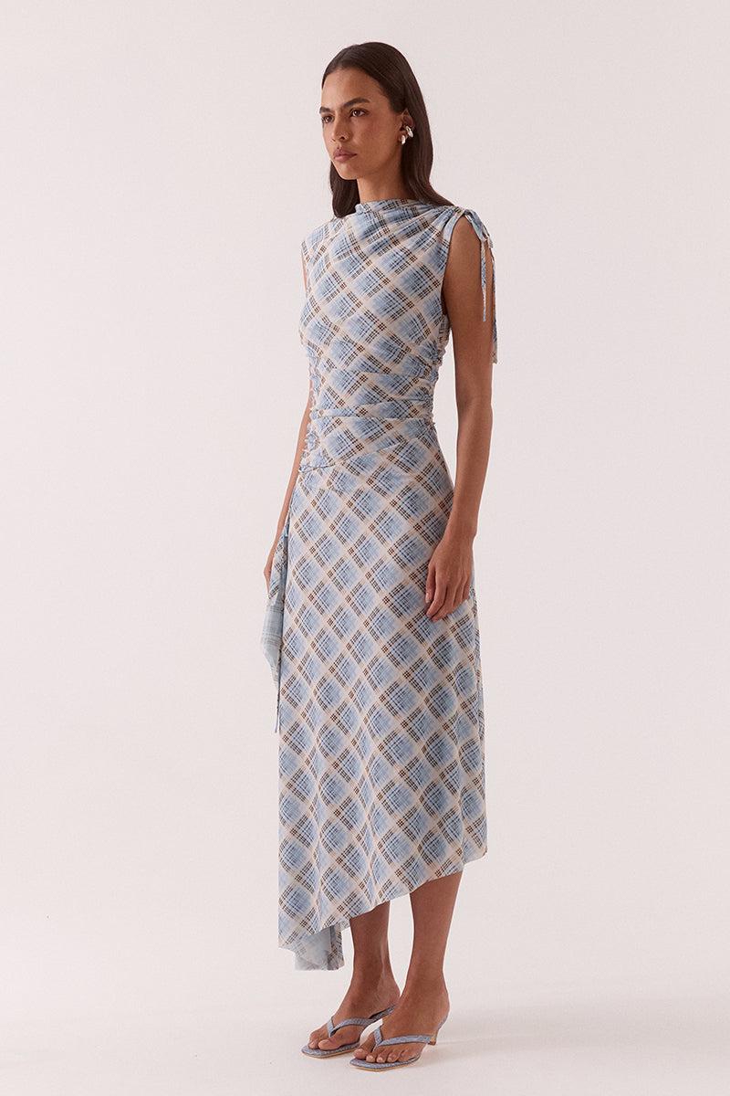 Sovere Novalyn Plaid Dress - Check