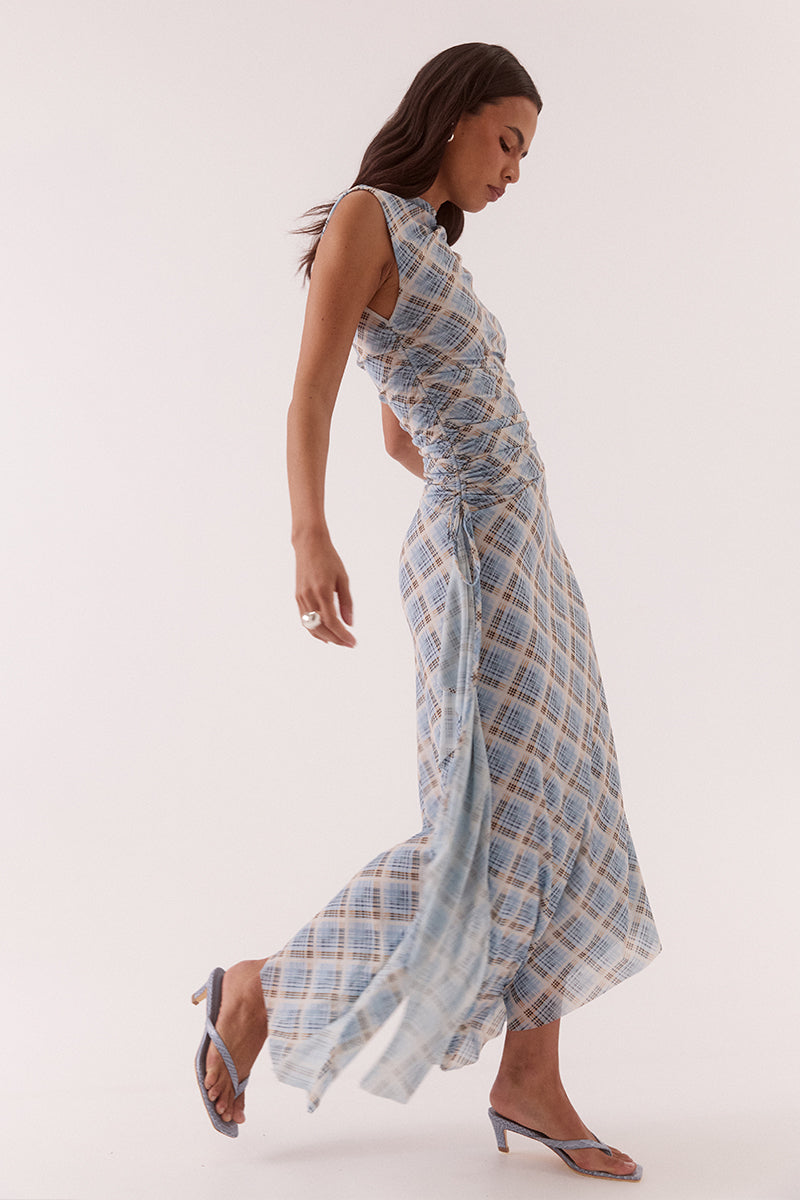 Sovere Novalyn Plaid Dress - Check