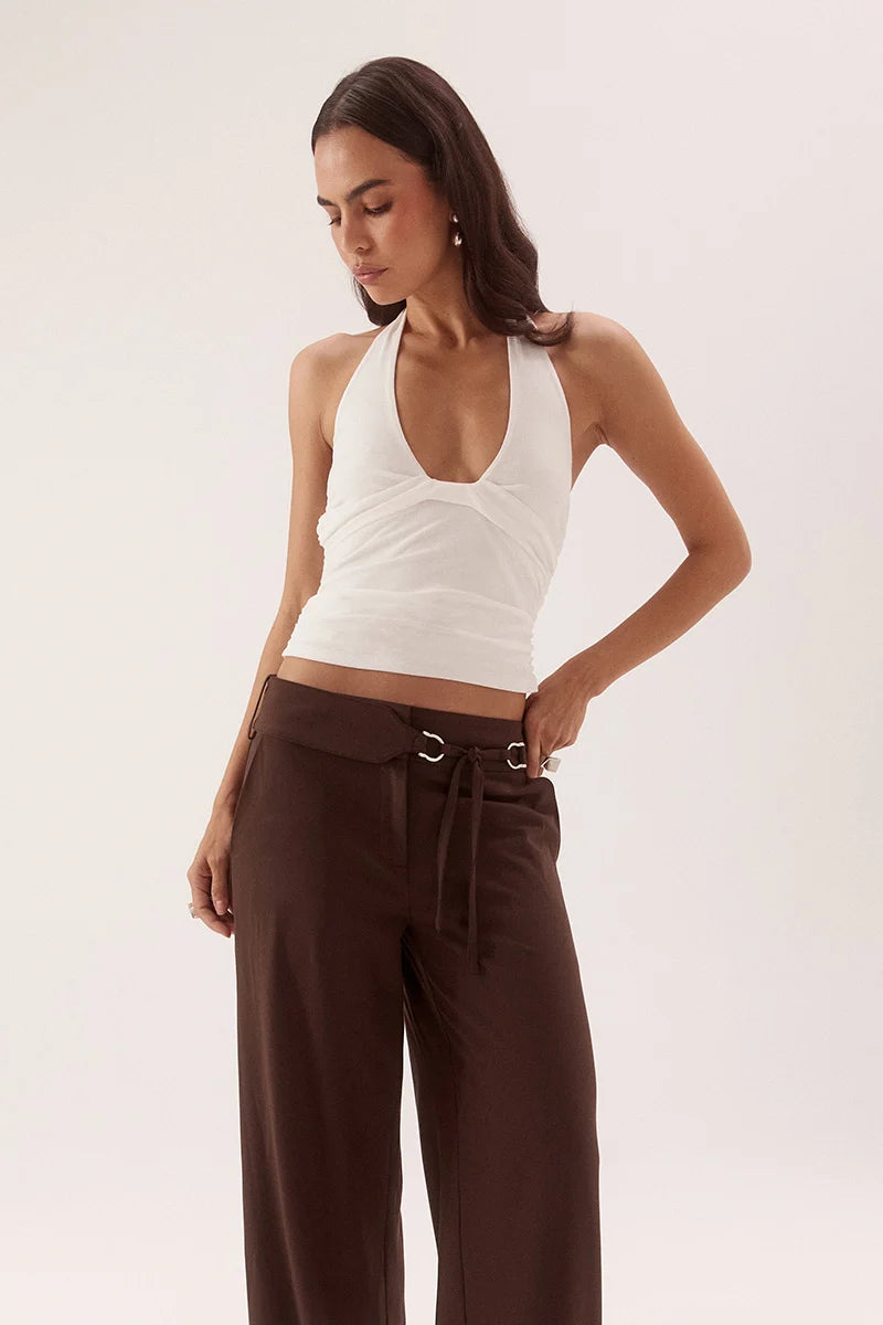 Sovere Tulli Top - Chalk