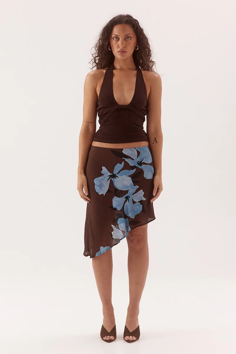 Sovere Tulli Top - Dark Chocolate