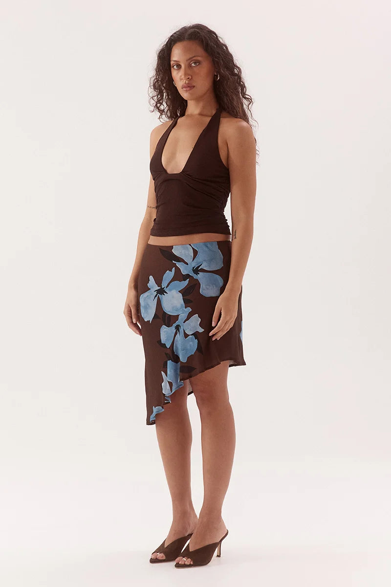 Sovere Tulli Top - Dark Chocolate