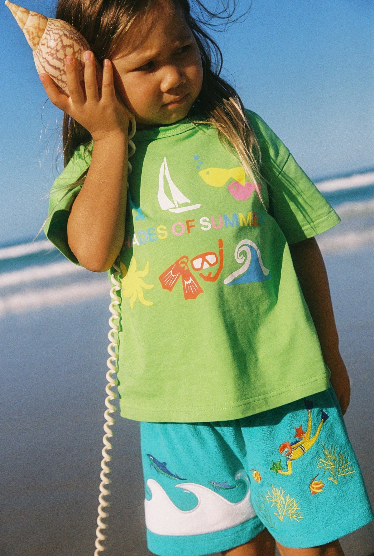 Spicy Dugong Kids Shades Of Summer Tee