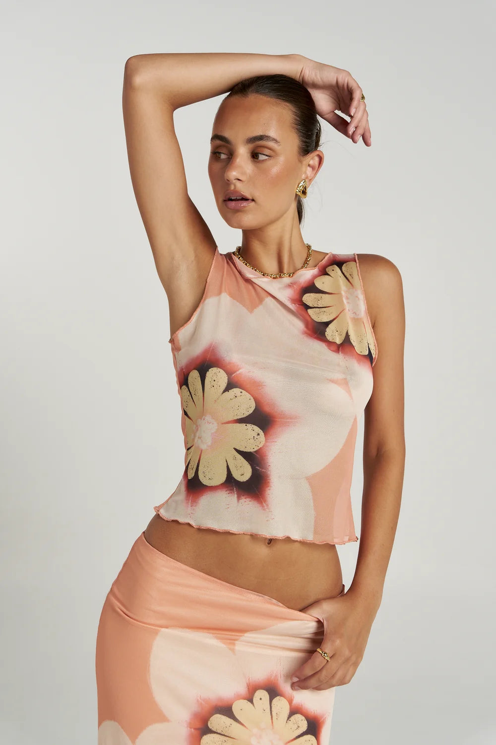 Summi Summi Boatneck Tank - Harlequin
