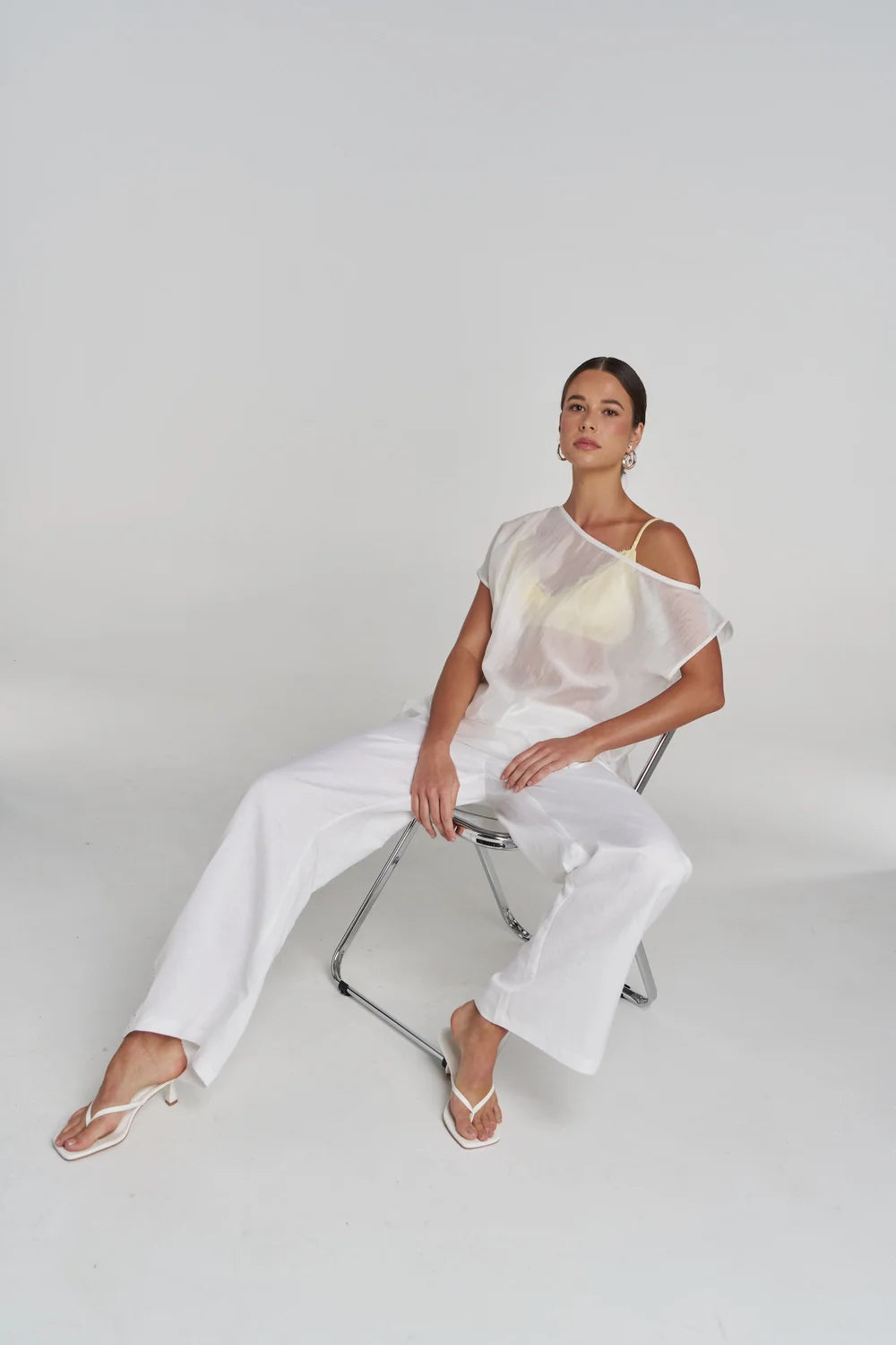 Summi Summi Crystal Top - White COMING SOON