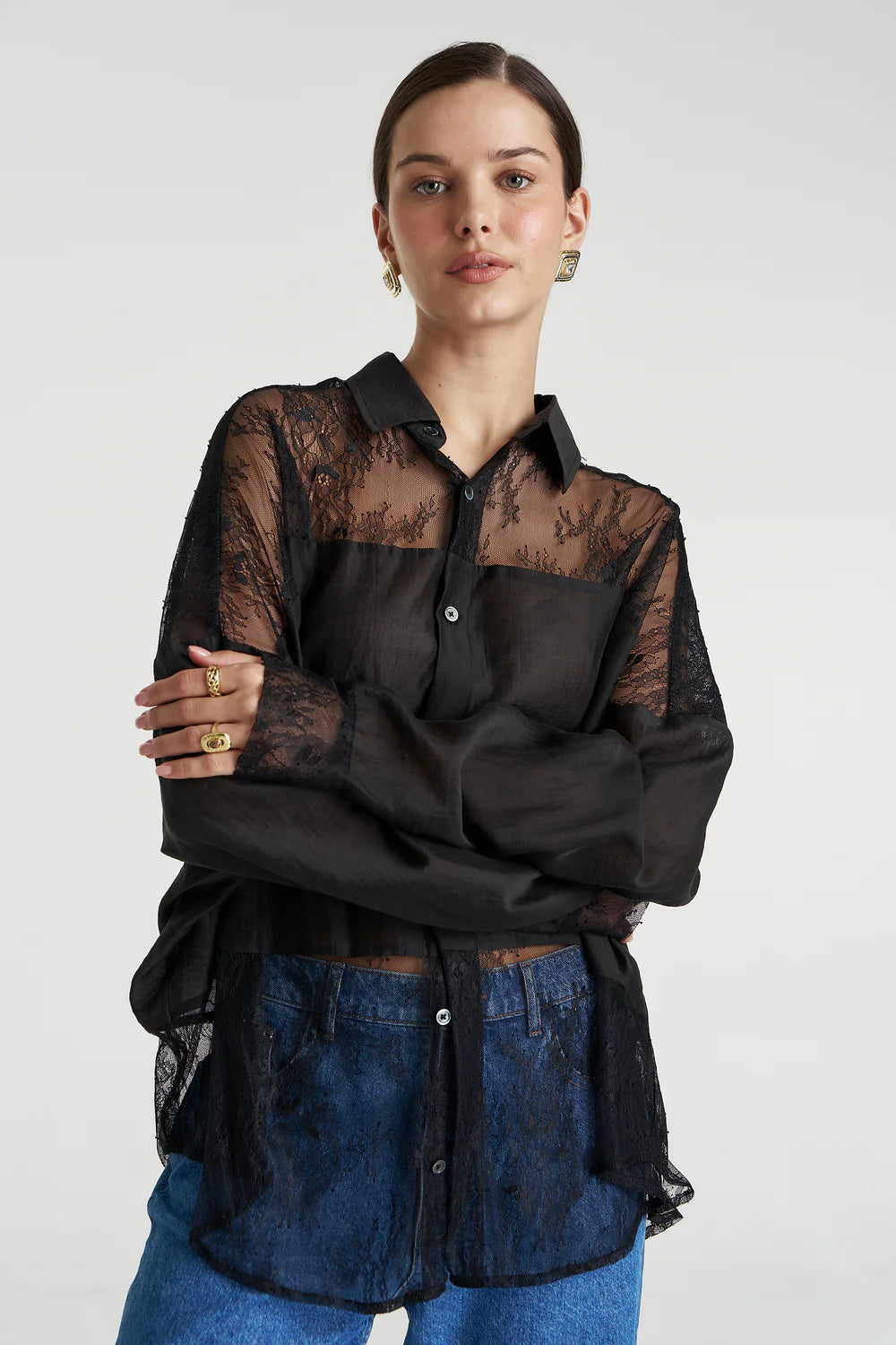 Summi Summi Dusk LS Shirt - Black