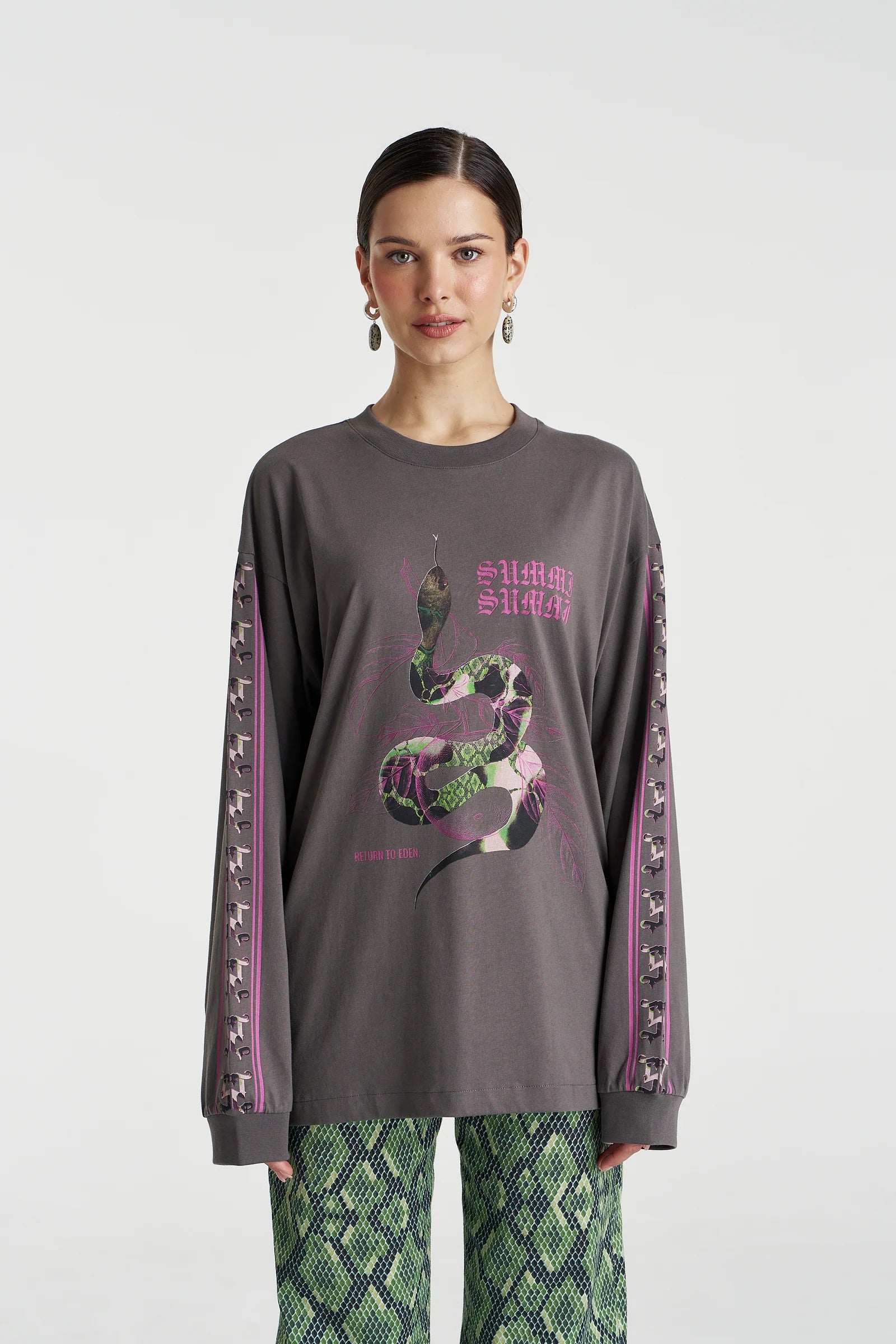Summi Summi Eden LS Tee - Shadow