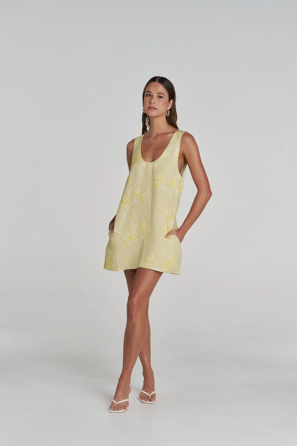 Summi Summi Flora Mini Dress - Magnolia COMING SOON
