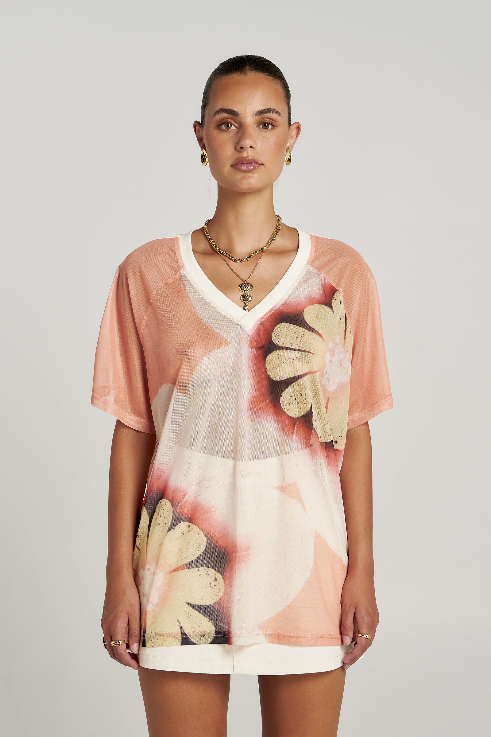 Summi Summi Harlequin Tee - Harlequin