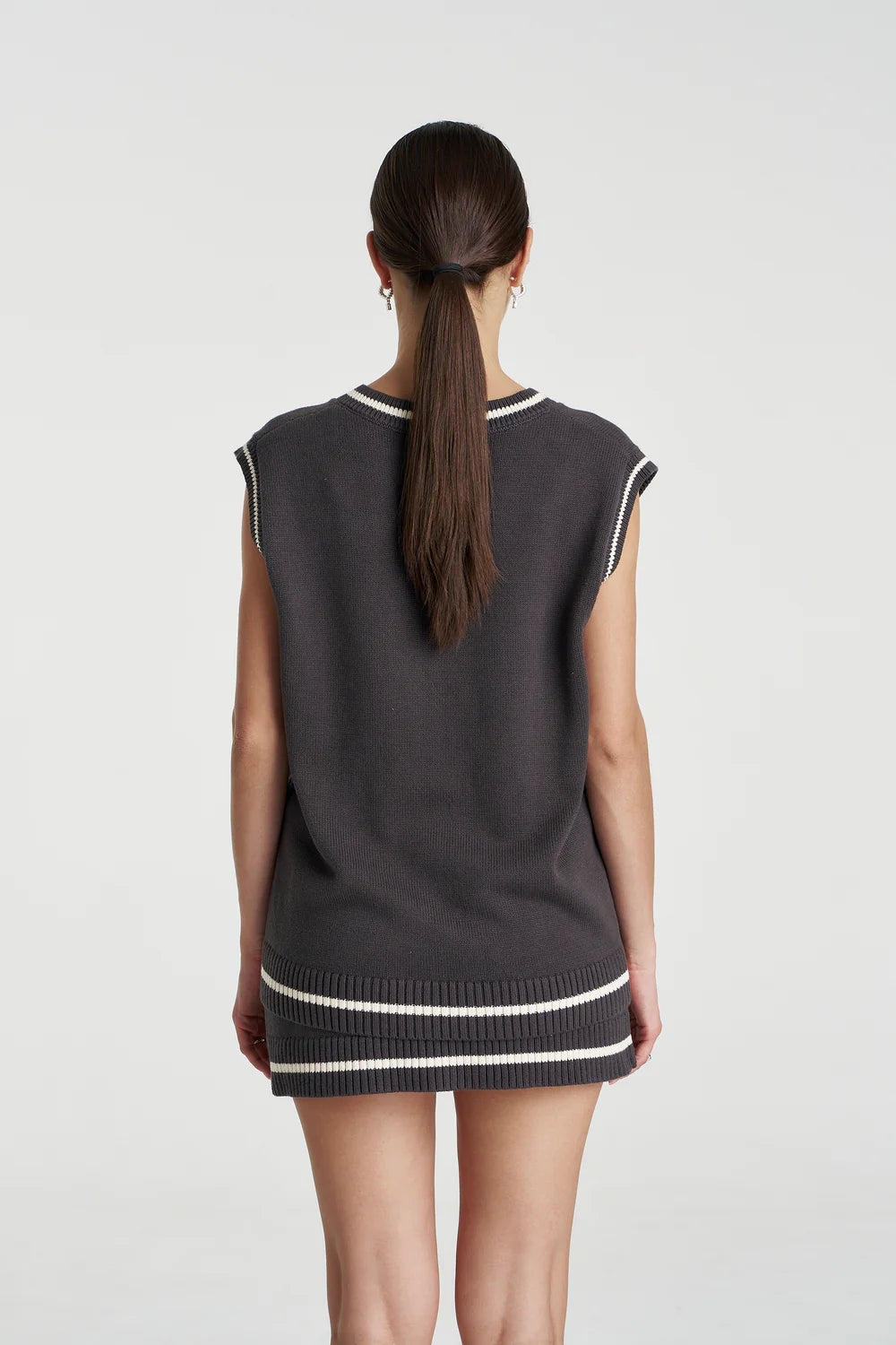 Summi Summi Knit Vest - Shadow