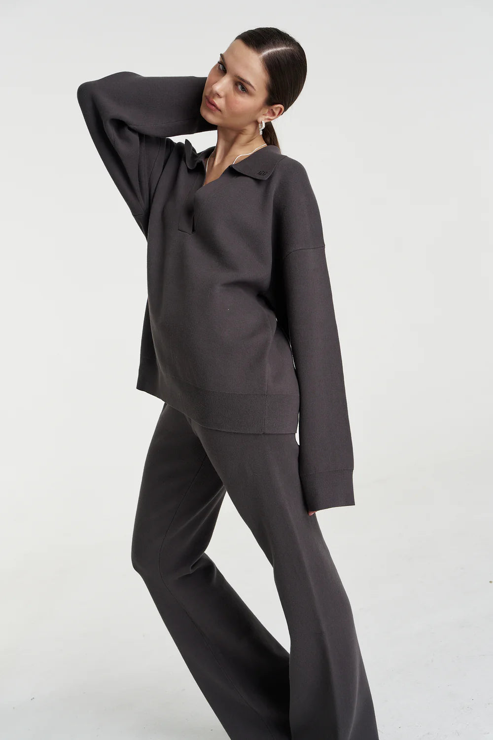 Summi Summi Lounge Knit Pant - Shadow