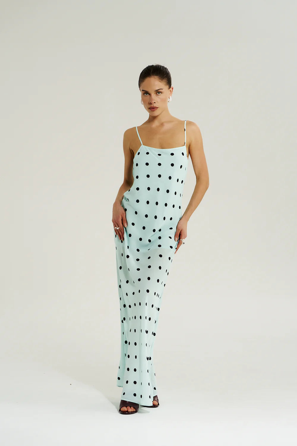 Summi Summi Luna Maxi Dress - Pinot Drop
